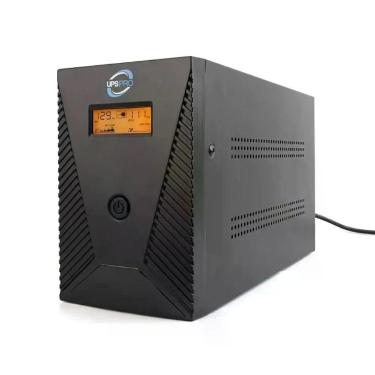 Imagem de Nobreak Slim 600VA Ups E-S Bivolt 4 Tomadas com Conexão para Bateria Externa e Proteções
