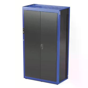 Imagem de Armário para Ferramentas Smart System 2 Portas 5 Prateleiras Aço Azul Tramontina