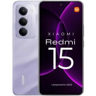 Imagem de Celular Smartphone Xiaomi Redmi 15 8/256 Camera Ia integrado Melhor cu