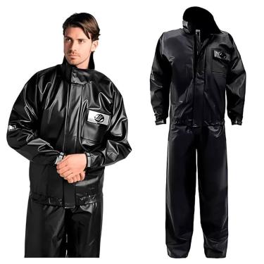 Imagem de Capa De Chuva Moto Masculina Alba Europa PVC, Gg