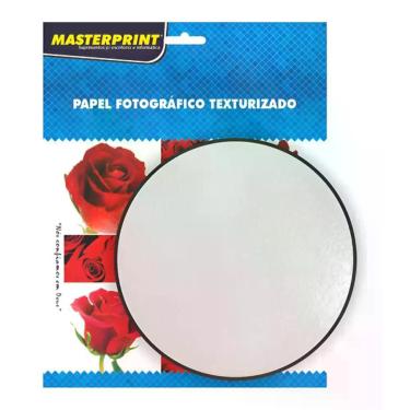 Imagem de 20 Folhas De Papel Fotográfico Glossy Textura Couro 200g A4 - Sem marc
