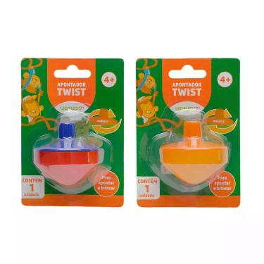 Imagem de Apontador Twist com Depósito Blister Sortido e Unitário Leo&Leo Leonor