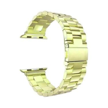 Imagem de Pulseira De Metal Em Aço Inoxidável Para Apple Watch 46mm 42mm 44mm 40