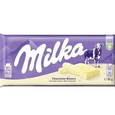 Imagem de Chocolate Milka Branco White 100G