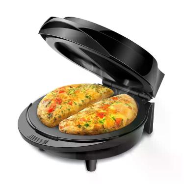 Imagem de Omeleteira Elétrica Mondial Pratic Omelet OM-01, Preto e Prata, 220V