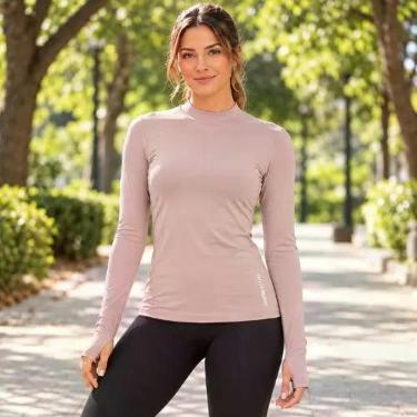 Imagem de Blusa UV Feminina Enfim Active Justa Tamanho:MCor:Rosa, M, Rosa