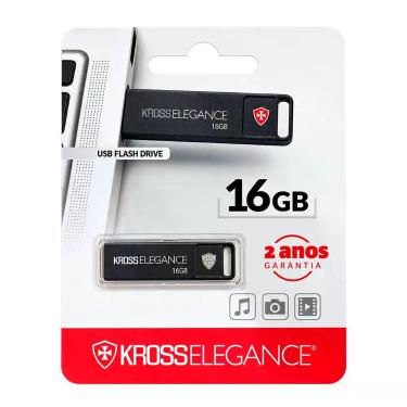 Imagem de Pen Drive Kross Elegance 16GB USB 2.0 KE-PD16GBM