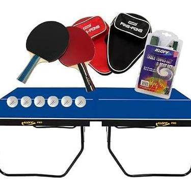 Imagem de MESA PING PONG MDF 25MM KLOPF 1090 + 2 Kits 5093 + Rede 5034