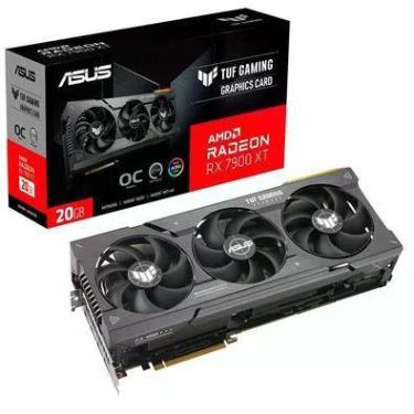 Imagem de Placa De Vídeo Asus TUF Gaming AMD Radeon RX 7900 XT OC, 20GB, GDDR6, 320 Bits - TUF-RX7900XT-O20G-GAMING