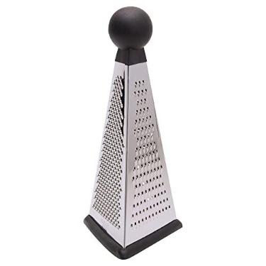 Imagem de Mimo Style Ralador Para Mesa, Feito de Aço Inox e Com Base Em Silicone Prático Para Ralar Queijo, Casca de Limão e Mais, Produto Prático e Fácil de Manusear, Ótima Qualidade e Excelente Durabilidade.