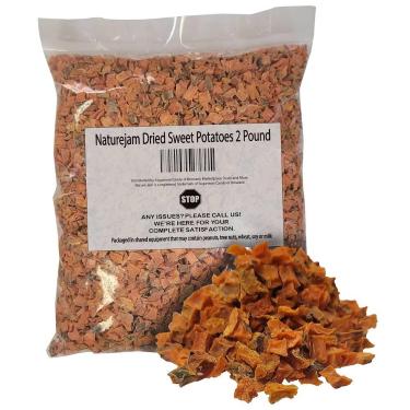 Imagem de Batata-doce desidratada Naturejam 907 g pacote econômico
