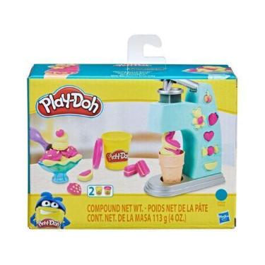 Imagem de Massinha Play-Doh Mini Sorveteria Divertida - Hasbro com Acessórios