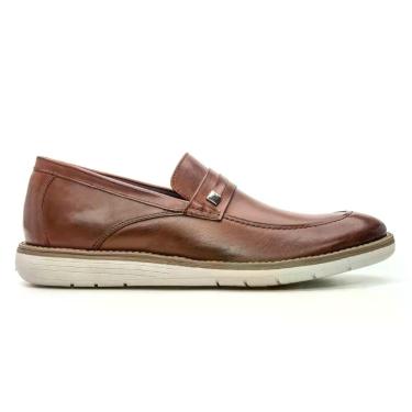 Imagem de Sapato Social Masculino Couro Legitimo Oxford Esporte Fino Qualidade L