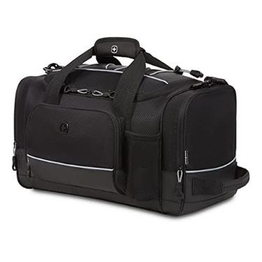 Imagem de SwissGear Bolsas de viagem para adultos unissex, Revestimento preto, 20 Inch, Bolsas Duffle para Viagem
