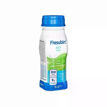 Imagem de Fresubin Jucy Drink Maça Kit Com 4 / 200ml - Fresenius - FRESENIUS KAB