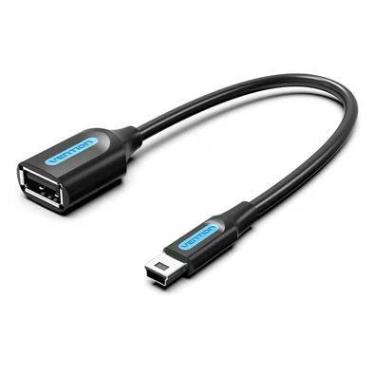 Imagem de Adaptador Vention Auxiliar OTG Mini USB B V3 X USB A, Câmera