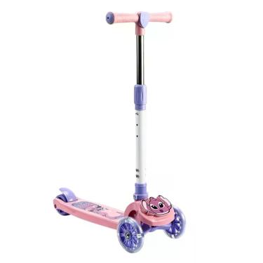 Imagem de Patinete Infantil 50kg 3 Rodas com Led Angel Disney - Central