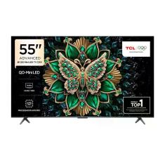 Smart TV TCL 55 Polegadas C6K Premium 4K QD-Mini Led Preto Bivolt