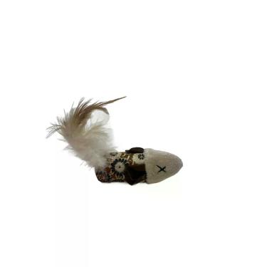 Imagem de Kit c/ 4 Brinquedo para gato ratinho 7cm - Dalla Valle