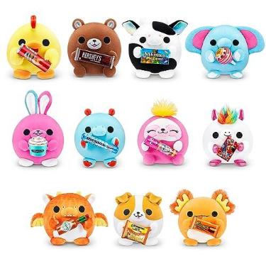 Imagem de Pelucias Surpresas Small Plush Snackles - Candide - Com 14 centímetros e super fofinhas