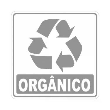 Imagem de Adesivo Lixo Reciclavel 10cmx10cm Nome Do Desenho Orgãnico