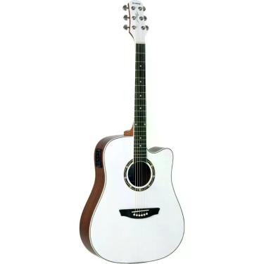 Imagem de Violão Strinberg Cd40 Aço Eletroacústico White Sparkle