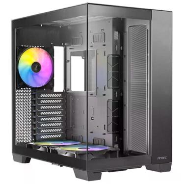 Imagem de Gabinete Gamer Antec C8 Argb Lateral Vidro Temperado Micro-atx-atx-mini-itx-e-atx 3 Fans 120mm Ar