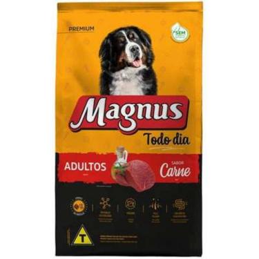 Imagem de Ração Seca Magnus Todo Dia Carne para Cães Adultos - 20Kg