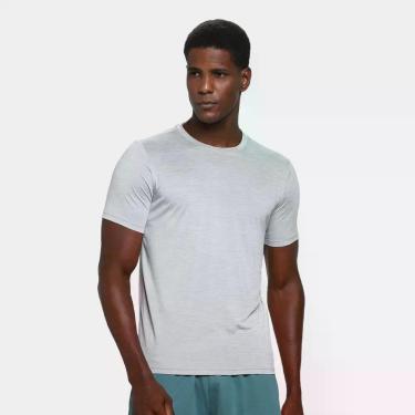 Imagem de Camiseta Mizuno Run Spark 2 Masculina, Grafite, G