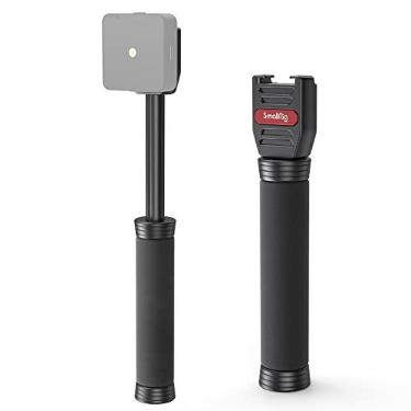 Imagem de SMALLRIG Alça de microfone de entrevista, alça de microfone extensível para RODE Wireless Go, para DJI Mic, para Hollyland Lark 150, para Synco G1/A2 e outros microfones de lapela sem fio com Cold Shoe 3182