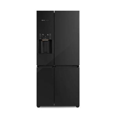 Imagem de Refrigerador Electrolux French Door Pro Series 04 Portas Frost Free Inverter 541L Flexispace Black IQ8IB 110V