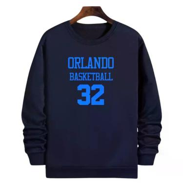 Imagem de Blusa Moletom Gola Basquete Orlando Basketball número 32 - Loja Click 