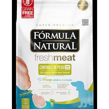 Imagem de Fórmula Natural Fresh Meat Ração Seca Para Cães Adultos Controle de Peso Sabor Frango 10,1Kg