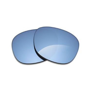 Imagem de Alphax Lentes de reposição polarizadas Elite espelhadas Deep Water para óculos de sol Ray Ban RB2180 49 mm