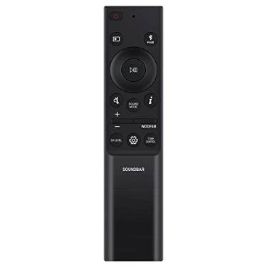 Imagem de AH81-15340A Substituir Soundbar Remote Compatível com Samsung Sound Bar Home Theater HW-Q65C/ZA HW-Q67CB/ZA HW-Q67CB/ZC HW-Q6CB/RU HW-Q6CB/ZA HW-Q6CC/ZA HW-B650D HW-B660D HW-Q60C/ZA HW-Q60C/ZA B660GN