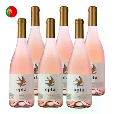 Imagem de Kit 6 Vinhos Opta Dão Rosé Portugal 750ml