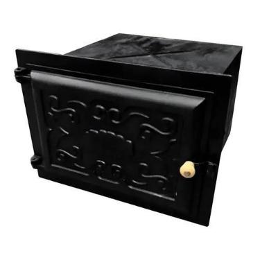Imagem de Forno Frente de Ferro e Fundo de Chapa - 48x35x30 - Pequeno - Rig Fund