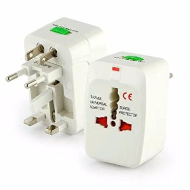 Imagem de Adaptador Tomada Universal Padrão 150 Países Viagem Bivolt