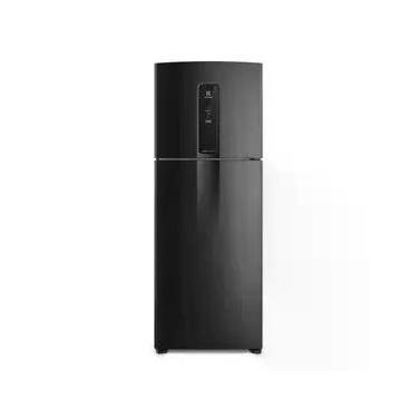 Imagem de Geladeira Electrolux Frost Free Inverter 480L Efficient com AutoSense SmartBivolt Duplex cor Black Inox Look (IT70B) Bivolt