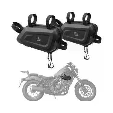 Imagem de Bolsa Lateral Rígida Para Motocicleta Honda Rebel 300 500 CMX1100, Alf