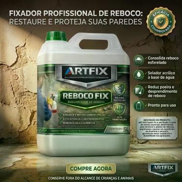 Imagem de Endurecedor De Reboco 5L Anti Pó Alta Aderência - ECOMMERCE 3000