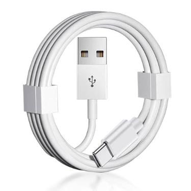 Imagem de Cabo Carplay para iPhone 17 15 16 /Air/Pro Max, USB A para USB C para Carplay para iPhone com cabo USB, carregador de carro para iPhone 17 Air, iPad Pro, iPad Air 5ª geração, cabo carregador de carro