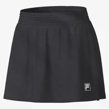 Imagem de Shorts Saia Fila Flow III Feminino Preto -, Preto, G