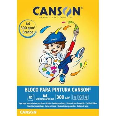 Imagem de BLOCO CANSON PINTURA A4 300G