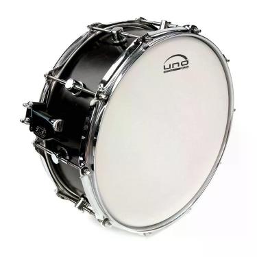 Imagem de Pele para Bateria Batedeira Caixa 13' UB13GEN Porosa Linha Genera Branca Uno By Evans