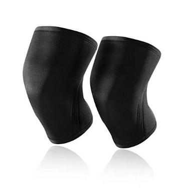 Imagem de Joelheiras Neoprene 7mm Compressão Musculação Lpo Cross Training Yangfit