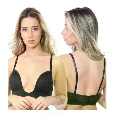 Imagem de Sutiã Mágico Decote U Profundo Junta Os Seios Push Up Oferta - Prime L