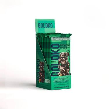 Imagem de Display  Barra Chocolate 70% cacau com avelãs zero adição de açúcares 