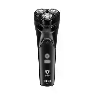Imagem de Barbeador Philco PBA08 Sem Fio à Prova dágua Preto Bivolt, Preto, Bivo