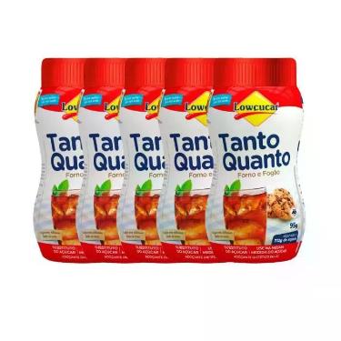 Imagem de Kit Adoçante Tanto & Quanto Forno e Fogão Lowçucar - 5 unidades de 95g